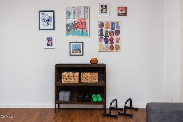 377 W California Ave, Glendale, CA 91203 - detailed view of baseboards and wood finished floors