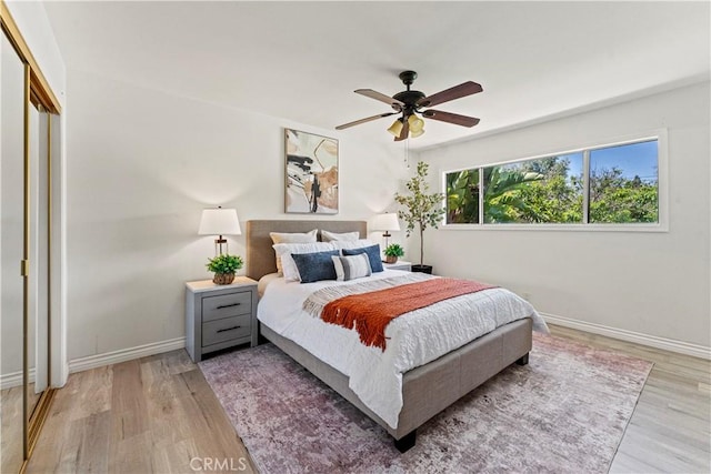 1626 Birchfield Dr, Tustin, CA 92780 - bedroom featuring wood finished floors and a ceiling fan