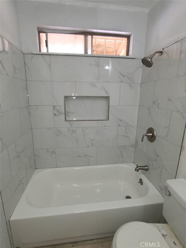 18605 New Hampshire St, Adelanto, CA 92301 - bathroom with plenty of natural light and washtub / shower combination