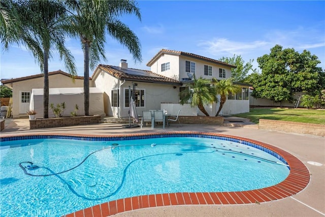 8609 Dunwoodie Rd, Santee, CA 92071 - swimming pool featuring a patio