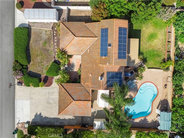 8609 Dunwoodie Rd, Santee, CA 92071 - view of subject property with a pool area