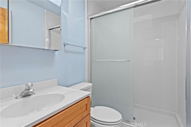 8609 Dunwoodie Rd, Santee, CA 92071 - full bath featuring a stall shower and vanity