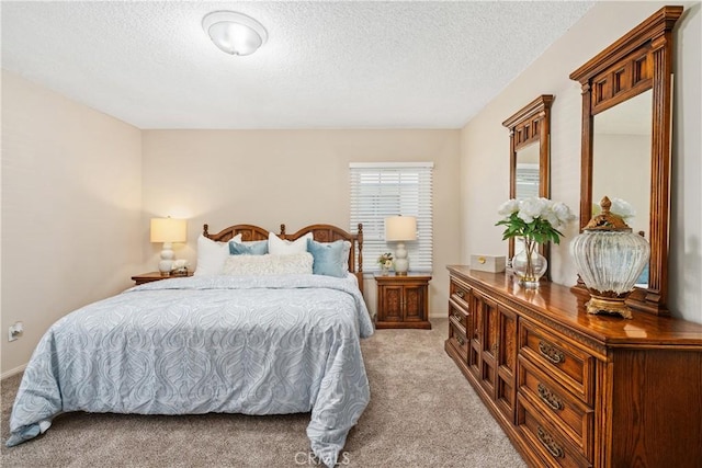 4840 Heleo Ave, Temple City, CA 91780 - bedroom with light colored carpet and a textured ceiling