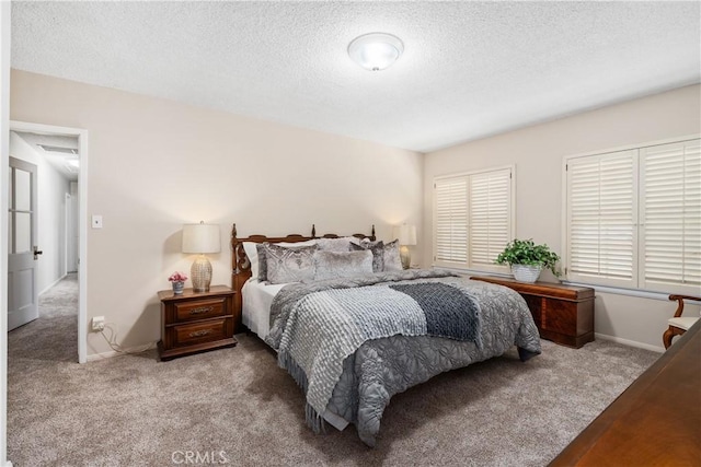 4840 Heleo Ave, Temple City, CA 91780 - bedroom featuring carpet and a textured ceiling