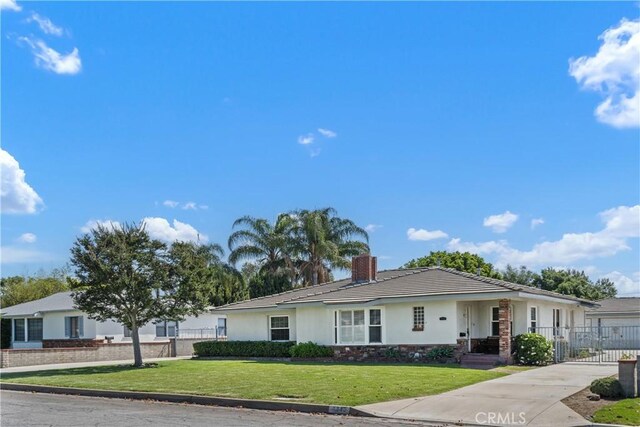 4840 Heleo Ave, Temple City, CA 91780 - single story home with a chimney, stucco siding, and a tiled roof