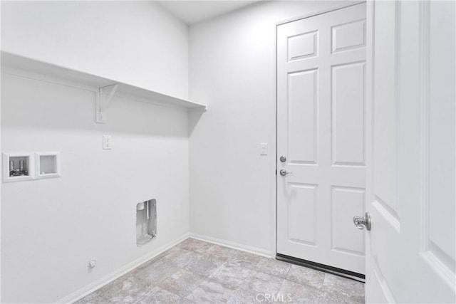 16124 Pablo Ct, Victorville, CA 92395 - laundry area featuring washer hookup and baseboards
