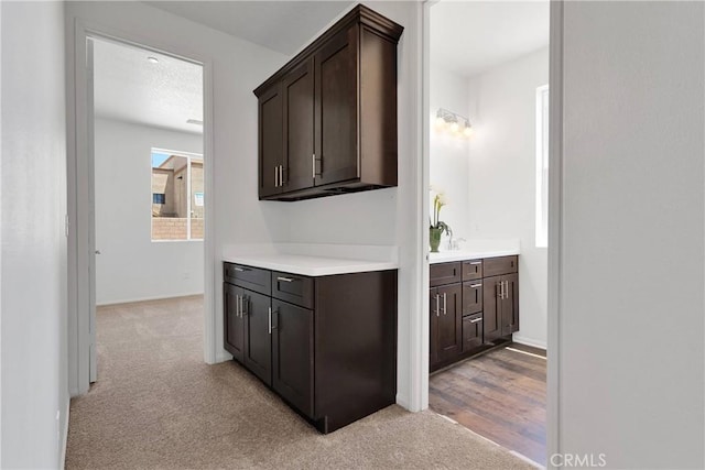 16148 Pablo Ct, Victorville, CA 92395 - corridor featuring light colored carpet and baseboards