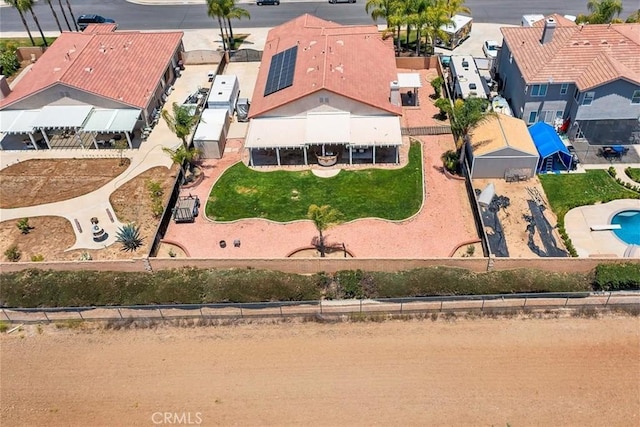 32669 Armoise Dr, Winchester, CA 92596 - bird's eye view of a pool