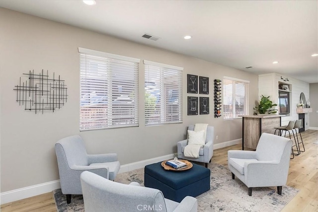 32669 Armoise Dr, Winchester, CA 92596 - sitting room with recessed lighting and light wood finished floors