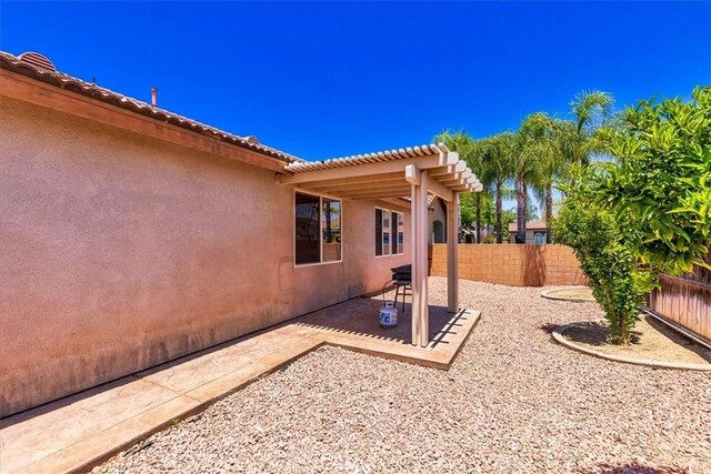 32669 Armoise Dr, Winchester, CA 92596 - fenced backyard with a patio
