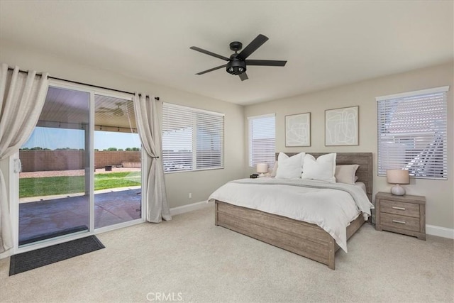32669 Armoise Dr, Winchester, CA 92596 - bedroom with access to outside, carpet floors, and multiple windows