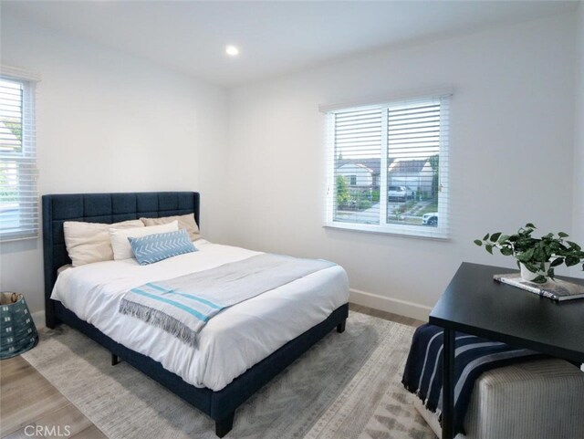 5435 W 76th St, Los Angeles, CA 90045 - bedroom featuring wood finished floors and recessed lighting