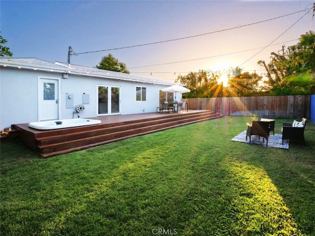 5435 W 76th St, Los Angeles, CA 90045 - back of house with stucco siding and a deck