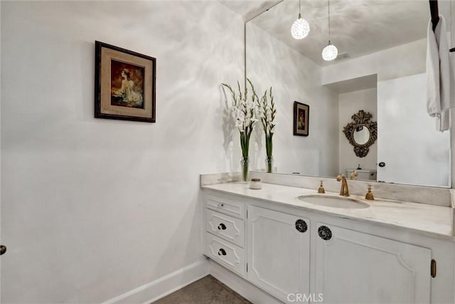 891 Palo Verde Ave, Long Beach, CA 90815 - bathroom featuring vanity and tile patterned floors