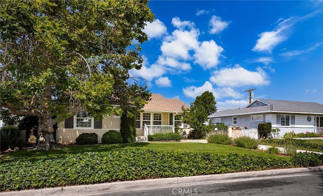 209 S Homerest Ave, West Covina, CA 91791 - ranch-style house with a fenced front yard