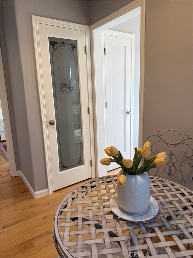 315 W 6th Ave, Chico, CA 95926 - foyer entrance with light wood-type flooring and baseboards