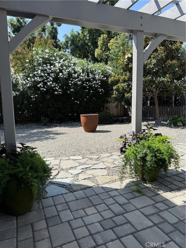315 W 6th Ave, Chico, CA 95926 - view of patio / terrace with a pergola