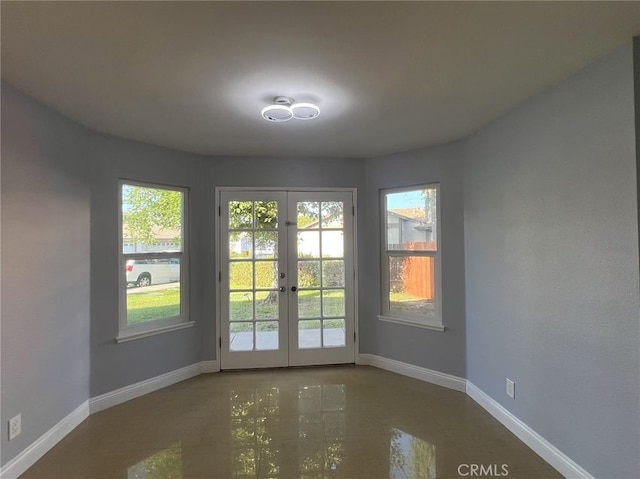 4539 Brookview Ct, Chino Hills, CA 91709 - tiled empty room with french doors and plenty of natural light