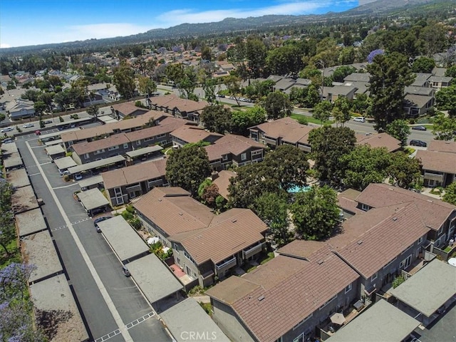 229 Springview, Irvine, CA 92620 - aerial perspective of suburban area featuring a mountain backdrop