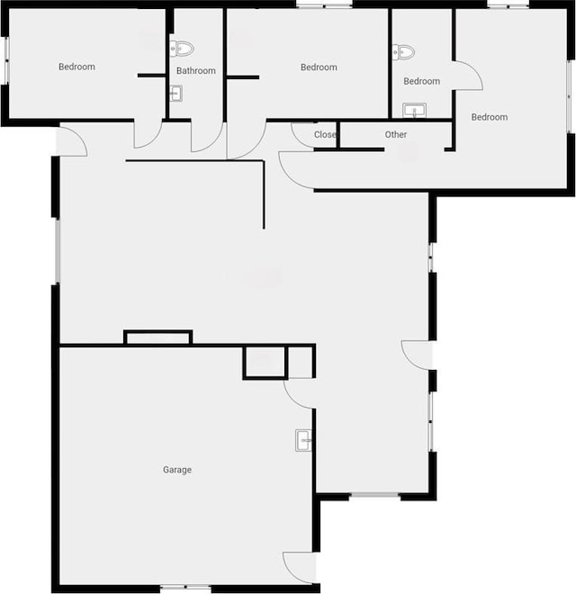 1019 W Monterey St, Orland, CA 95963 - view of room layout