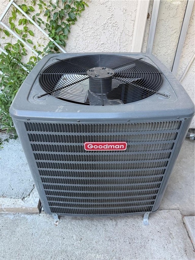 1804 Ewing Ct, Hacienda Heights, CA 91745 - exterior view of a central air condition unit and stucco siding