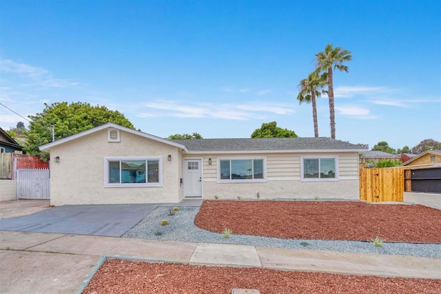 254 Rexview Dr, San Diego, CA 92114 - ranch-style home with a gate and stucco siding