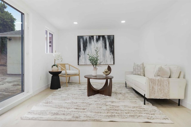 254 Rexview Dr, San Diego, CA 92114 - living area with healthy amount of natural light, recessed lighting, and wood finished floors
