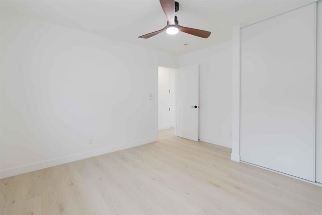 254 Rexview Dr, San Diego, CA 92114 - spare room featuring wood finished floors and a ceiling fan