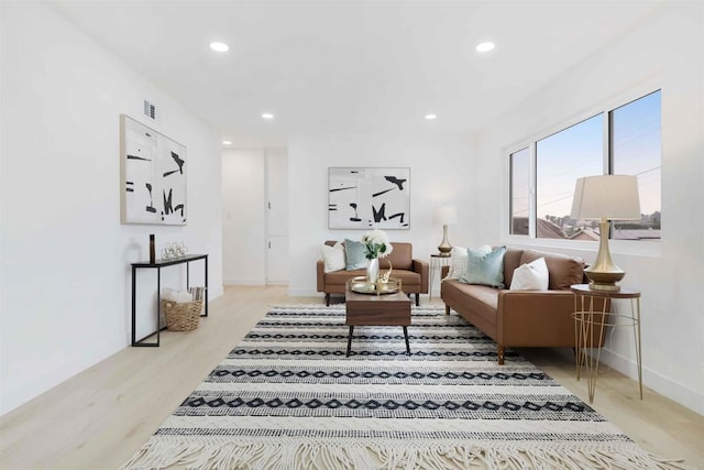254 Rexview Dr, San Diego, CA 92114 - living area featuring recessed lighting and light wood-type flooring