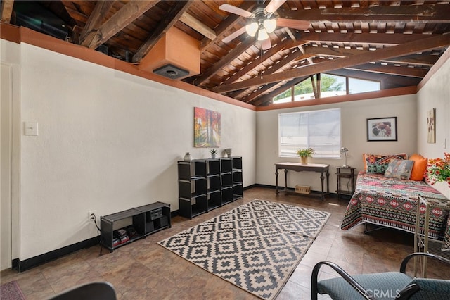 6435 Norwood Ave, Riverside, CA 92505 - bedroom featuring wooden ceiling and baseboards