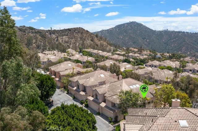 1872 Caminito De La Narcissa, Glendale, CA 91208 - aerial view of residential area with mountains