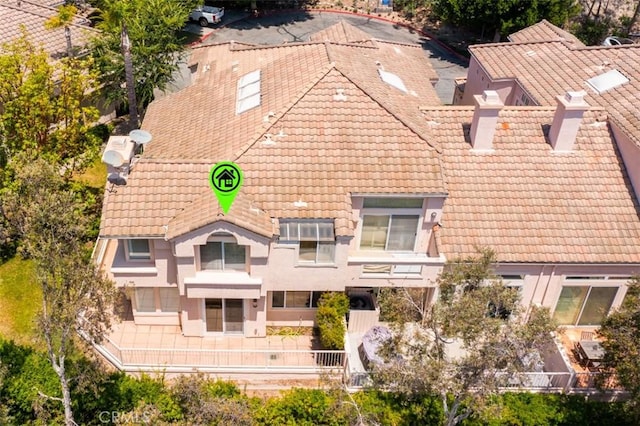 1872 Caminito De La Narcissa, Glendale, CA 91208 - aerial view of property and surrounding area