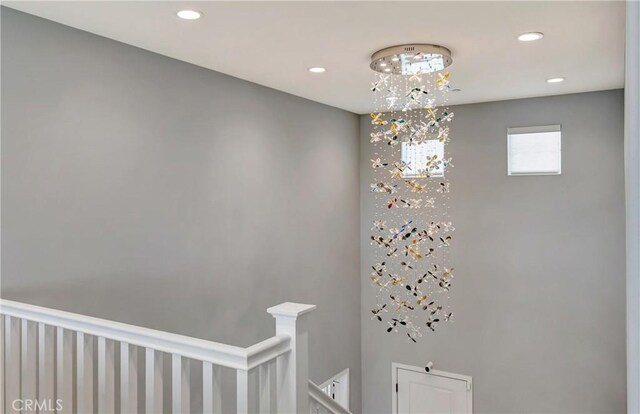18348 Cachet Way, Canyon Country, CA 91350 - stairway with recessed lighting