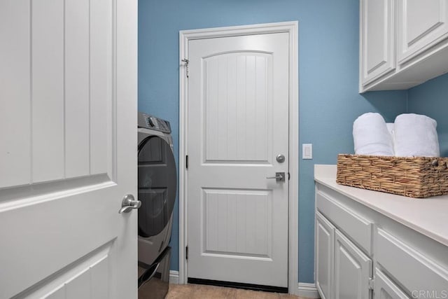923 Citrine Way, San Marcos, CA 92078 - washroom with cabinet space and washer / dryer