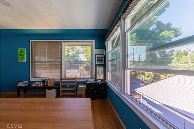 320 W 21st St, Merced, CA 95340 - home office with wood finished floors and baseboards