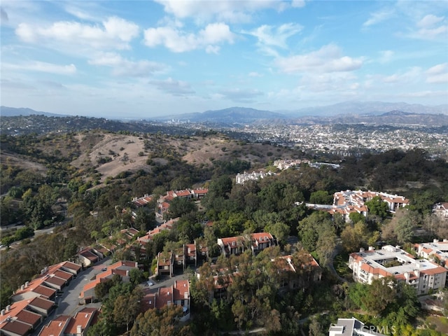 3961 Via Marisol Unit 233, Los Angeles, CA 90042 - aerial view of property's location featuring a mountainous background