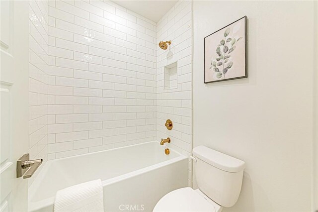 27505 Illumination Ct, Valencia, CA 91381 - full bath featuring toilet and tub / shower combination