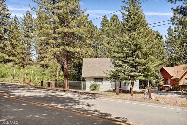 33712 Green Valley Lake Rd, Green Valley Lake, CA 92341 - obstructed view of property with a shingled roof
