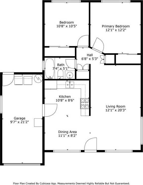 244 Santa Fe Ave, Pismo Beach, CA 93449 - view of floor plan / room layout