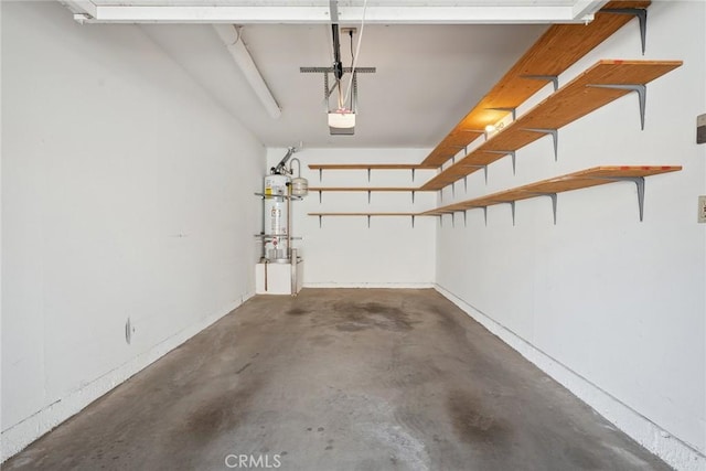 4240 Lost Hills Rd Unit 2205, Calabasas, CA 91301 - garage with water heater and a garage door opener