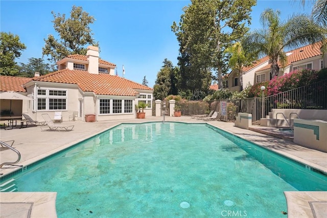 4240 Lost Hills Rd Unit 2205, Calabasas, CA 91301 - community pool with a patio