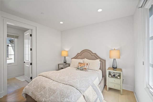 16 Seawatch, Newport Coast, CA 92657 - bedroom featuring light wood-style flooring and recessed lighting