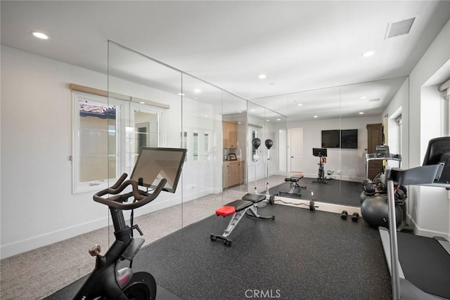 16 Seawatch, Newport Coast, CA 92657 - workout room featuring recessed lighting