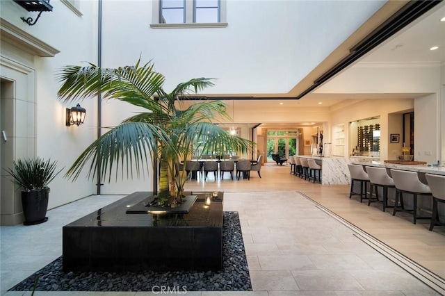 16 Seawatch, Newport Coast, CA 92657 - lobby featuring recessed lighting and crown molding
