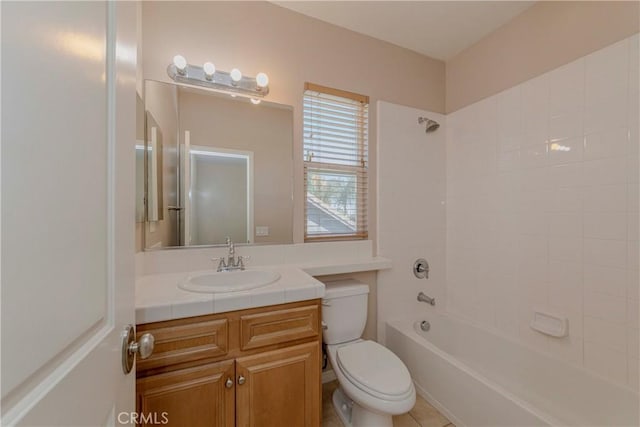 25228 Coral Canyon Rd, Corona, CA 92883 - full bath with vanity and shower / washtub combination