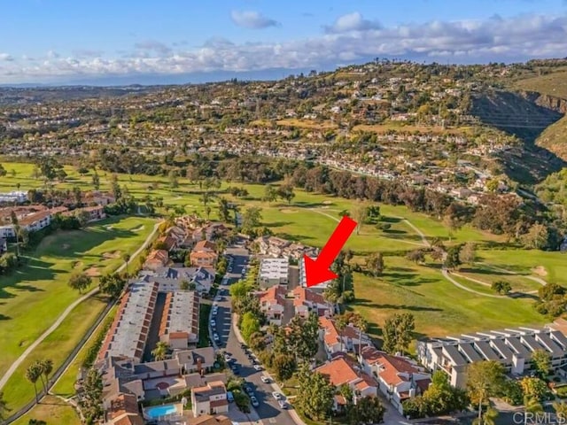 7528 Jerez Ct Unit 6, Carlsbad, CA 92009 - aerial view of property and surrounding area with a golf club and nearby suburban area