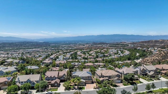 24234 Reyes Adobe Way, Valencia, CA 91354 - aerial perspective of suburban area with mountains