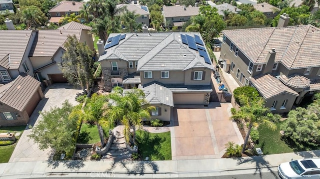 24234 Reyes Adobe Way, Valencia, CA 91354 - aerial perspective of suburban area