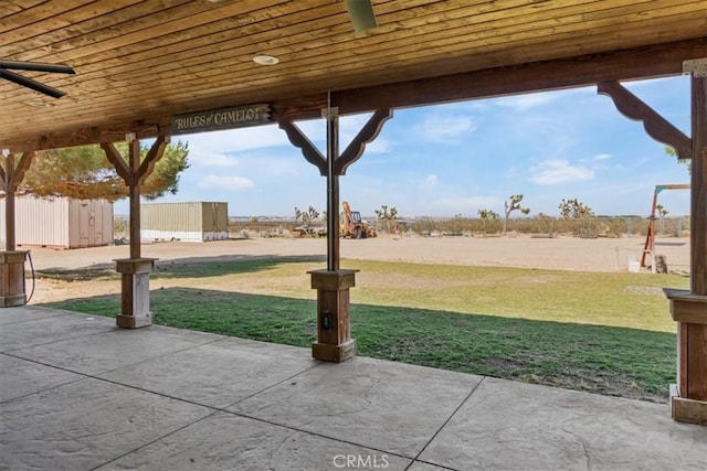 14296 Bieri St, Mojave, CA 93501 - view of patio / terrace
