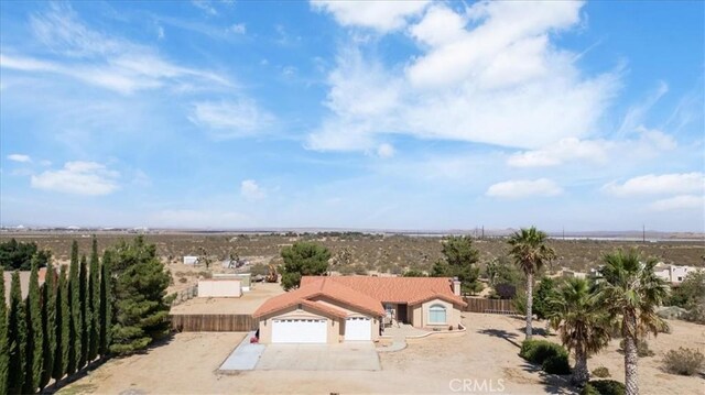 14296 Bieri St, Mojave, CA 93501 - view from above of property